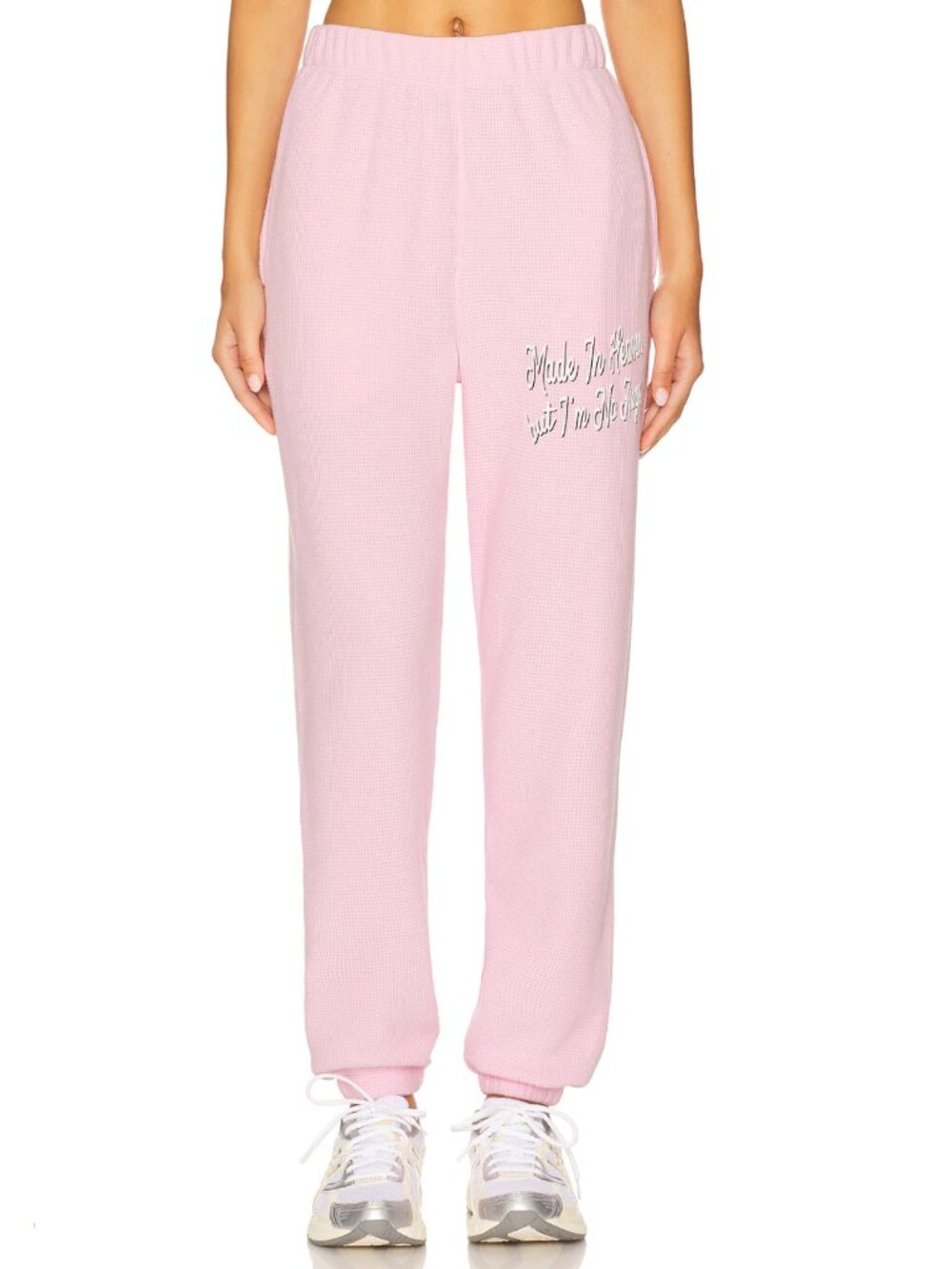 NEW Boys Lie Georgia Rules V2 Mac Slim Sweatpants Light Pink Track Sweat Pants